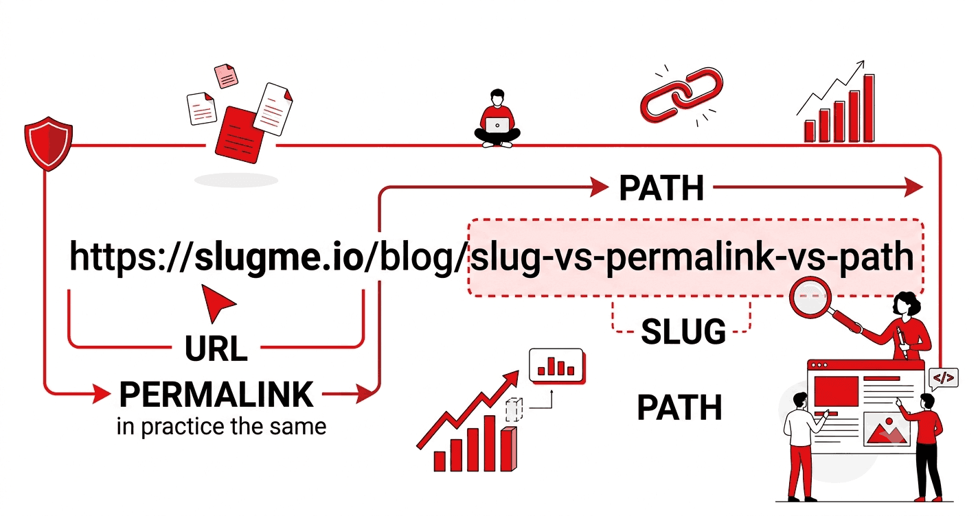 Slug vs. Permalink vs. Path: What's the Difference?