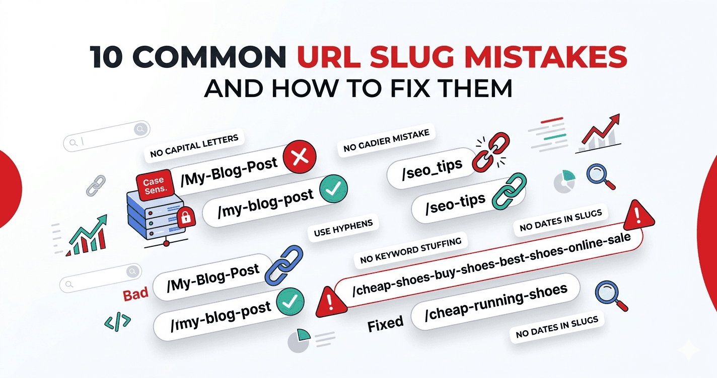10 Common URL Slug Mistakes (and How to Fix Them)